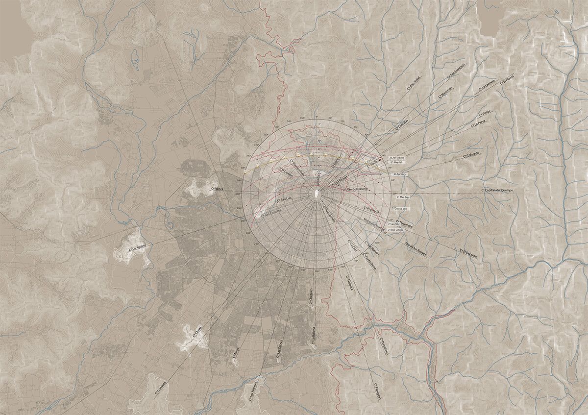 Cerro Calán y la carta solar